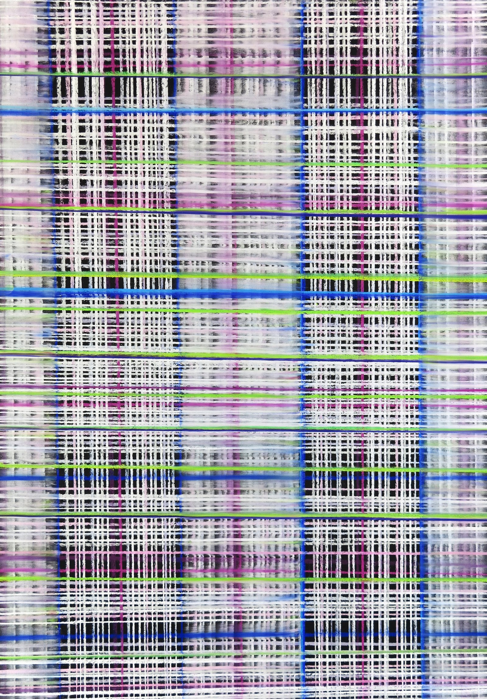 Garden of Delete, a series of 80 drawings, pastel on paper, 100 x 70 cm, 2018 – 2021